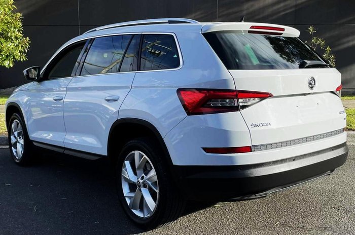 2018 SKODA Kodiaq 132TSI Sportline NS MY18.5 4X4 Moon White