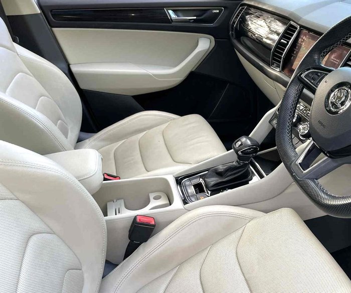 2018 SKODA Kodiaq 132TSI Sportline NS MY18.5 4X4 Moon White