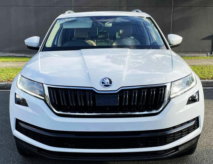 2018 SKODA Kodiaq 132TSI Sportline NS MY18.5 4X4 Moon White