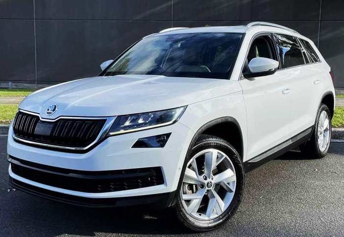 2018 SKODA Kodiaq 132TSI Sportline NS MY18.5 4X4 Moon White