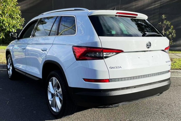 2018 SKODA Kodiaq 132TSI Sportline NS MY18.5 4X4 Moon White