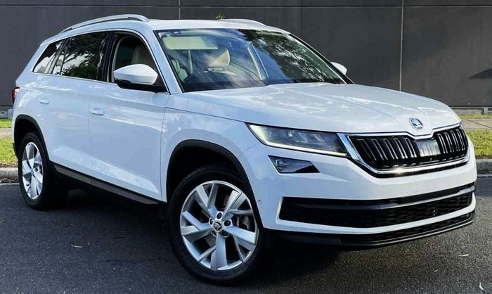 2018 SKODA Kodiaq 132TSI Sportline NS MY18.5 4X4 Moon White