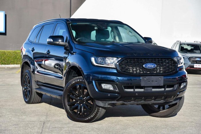 2022 Ford Everest Sport UA II MY21.75 4X4 Dual Range Deep Crystal Blue