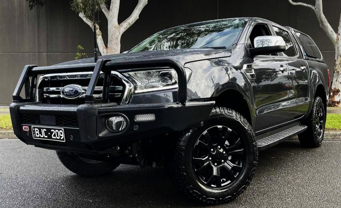 2020 Ford Ranger XLT PX MkIII MY20.25 4X4 Dual Range Meteor Grey