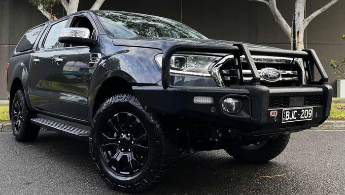 2020 Ford Ranger XLT PX MkIII MY20.25 4X4 Dual Range Meteor Grey