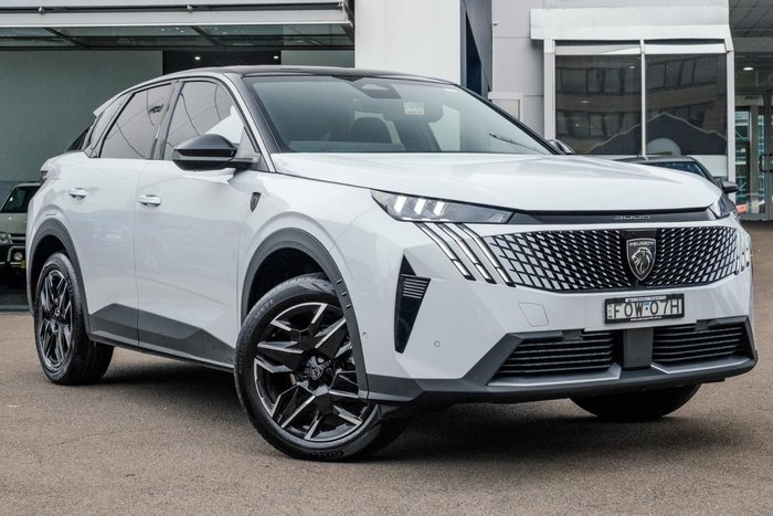 2024 Peugeot 3008 GT Premium Hybrid P64 MY25 Okenite White