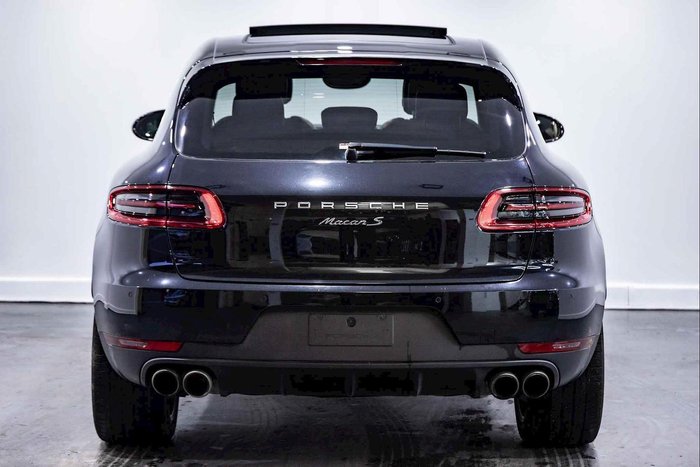 2015 Porsche Macan S 95B MY16 AWD Black