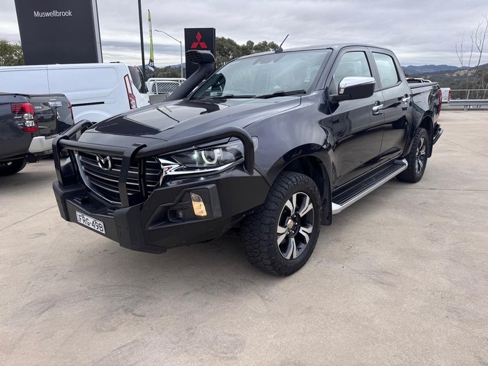 2021 Mazda BT-50 GT TF 4X4 Dual Range True Black
