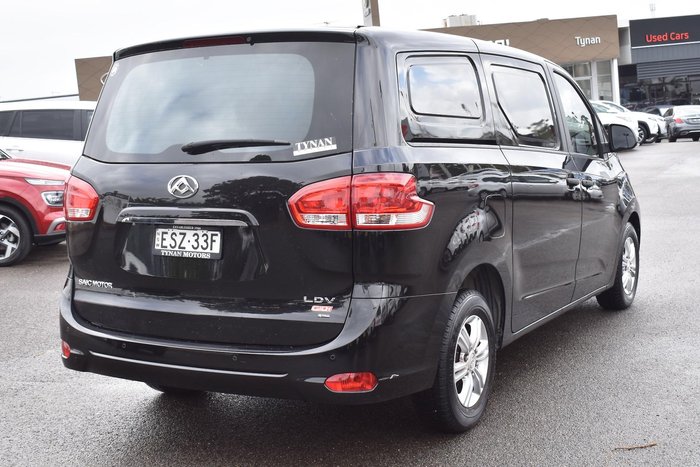 2022 LDV G10 + SV7C Obsidian Black