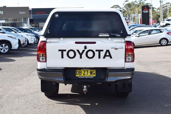 2021 Toyota Hilux SR GUN126R 4X4 Dual Range Glacier White