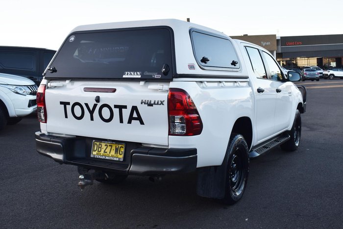 2021 Toyota Hilux SR GUN126R 4X4 Dual Range Glacier White