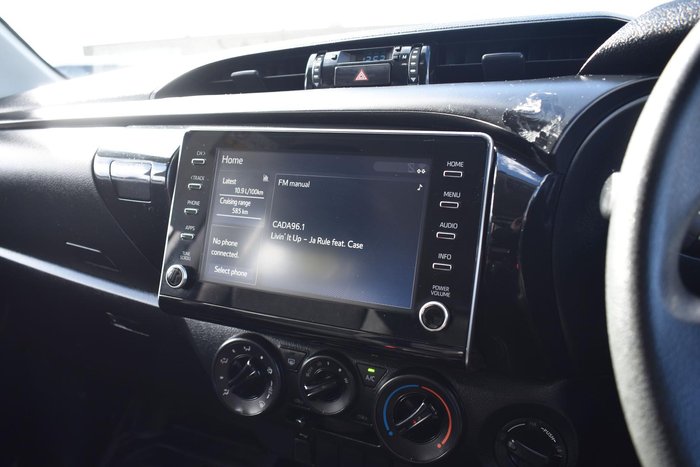 2021 Toyota Hilux SR GUN126R 4X4 Dual Range Glacier White