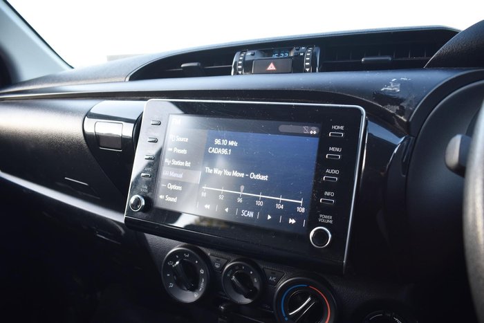2021 Toyota Hilux SR GUN126R 4X4 Dual Range Glacier White