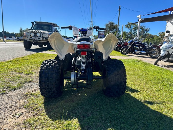 2025 Polaris 2025 POLARIS 110CC OUTLAW 110 ATV Blue and white