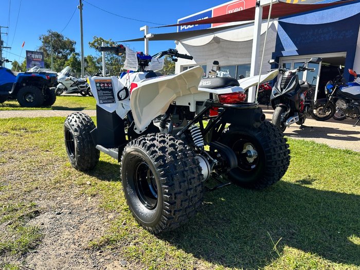 2025 Polaris 2025 POLARIS 110CC OUTLAW 110 ATV Blue and white