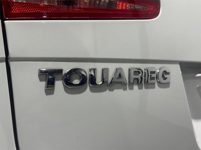 2015 Volkswagen Touareg 150TDI 7P MY15 Four Wheel Drive Pure White