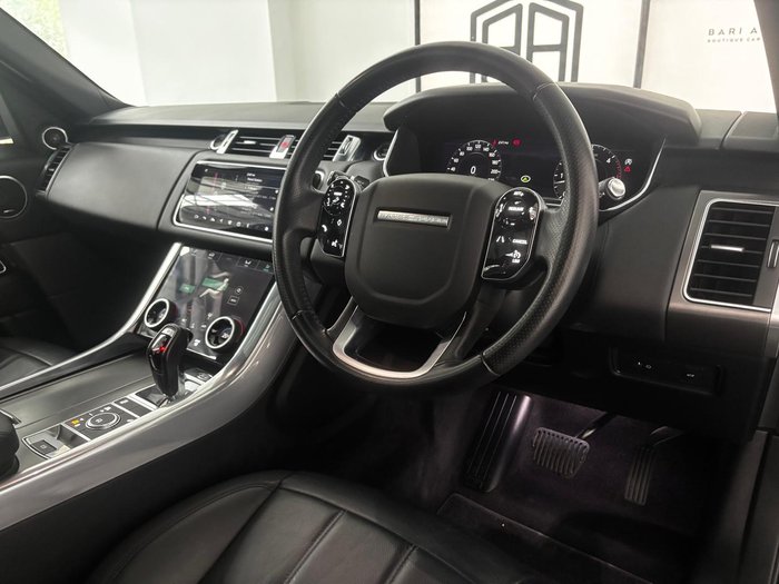 2020 Land Rover Range Rover Sport SDV6 183kW SE L494 MY20 4X4 Constant Santorini Black