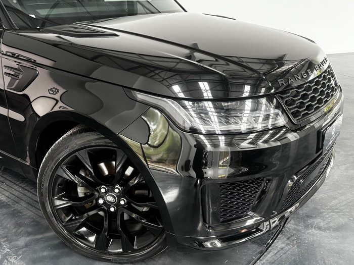 2020 Land Rover Range Rover Sport SDV6 183kW SE L494 MY20 4X4 Constant Santorini Black