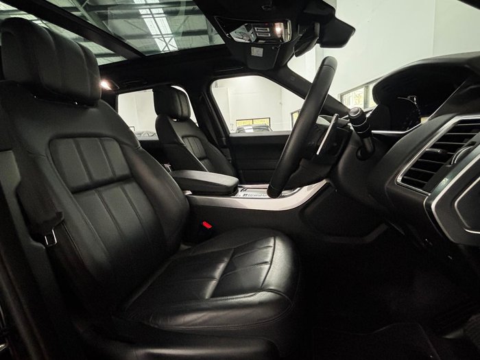 2020 Land Rover Range Rover Sport SDV6 183kW SE L494 MY20 4X4 Constant Santorini Black