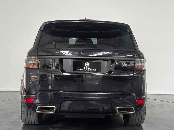 2020 Land Rover Range Rover Sport SDV6 183kW SE L494 MY20 4X4 Constant Santorini Black