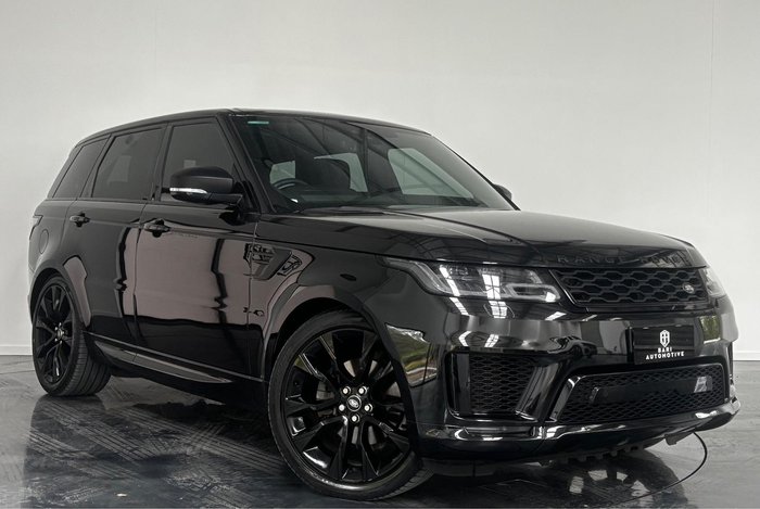2020 Land Rover Range Rover Sport SDV6 183kW SE L494 MY20 4X4 Constant Santorini Black