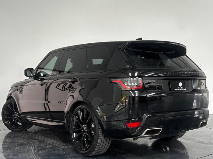 2020 Land Rover Range Rover Sport SDV6 183kW SE L494 MY20 4X4 Constant Santorini Black