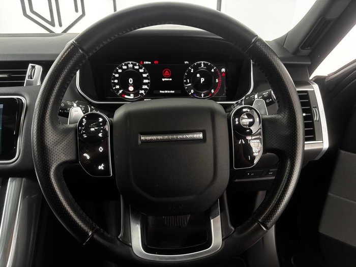 2020 Land Rover Range Rover Sport SDV6 183kW SE L494 MY20 4X4 Constant Santorini Black