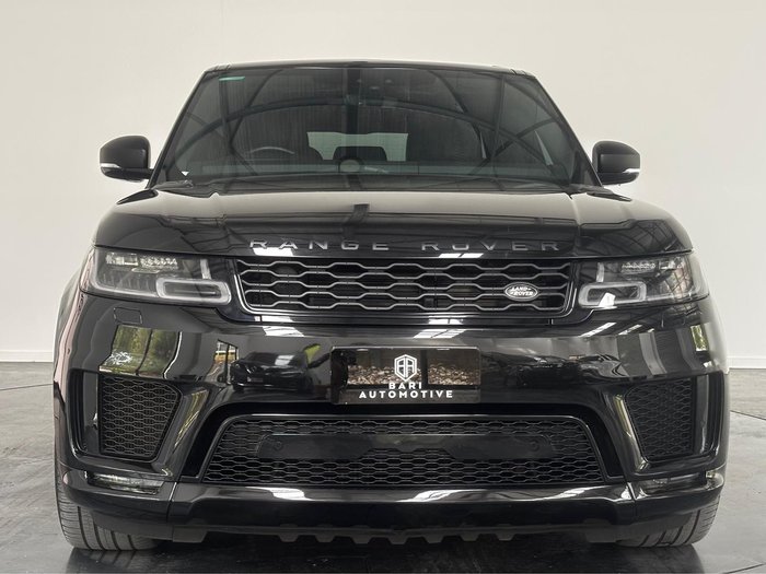 2020 Land Rover Range Rover Sport SDV6 183kW SE L494 MY20 4X4 Constant Santorini Black