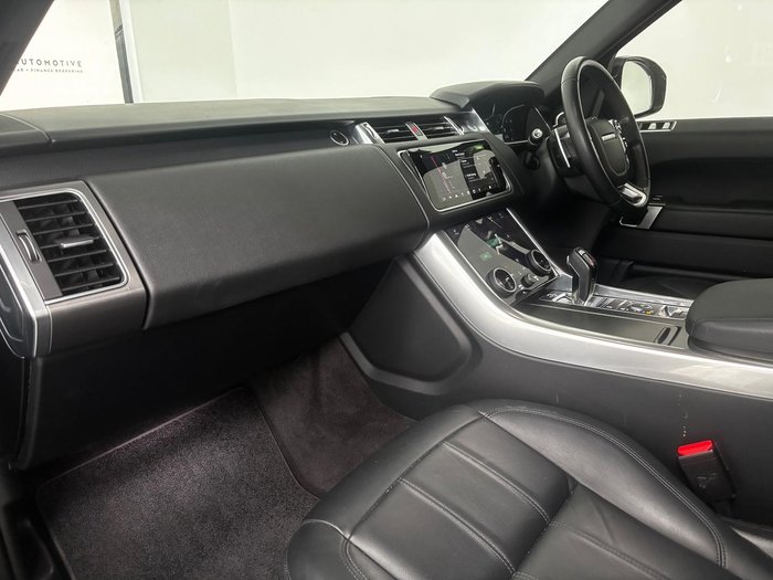 2020 Land Rover Range Rover Sport SDV6 183kW SE L494 MY20 4X4 Constant Santorini Black