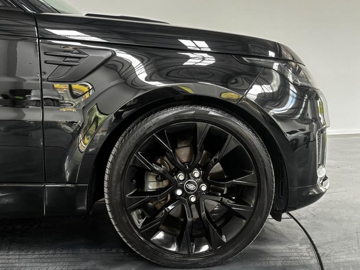 2020 Land Rover Range Rover Sport SDV6 183kW SE L494 MY20 4X4 Constant Santorini Black