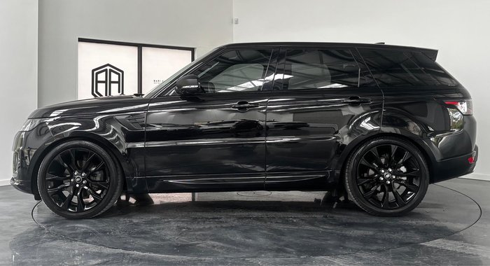 2020 Land Rover Range Rover Sport SDV6 183kW SE L494 MY20 4X4 Constant Santorini Black