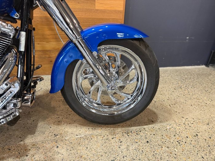 2008 Harley-davidson FLSTF FAT BOY Blue