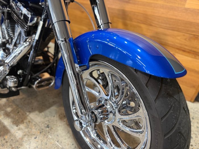 2008 Harley-davidson FLSTF FAT BOY Blue