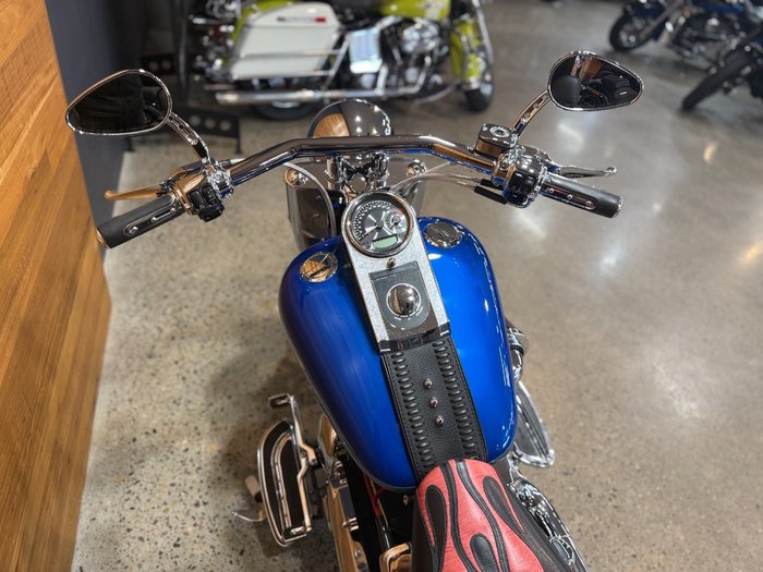 2008 Harley-davidson FLSTF FAT BOY Blue