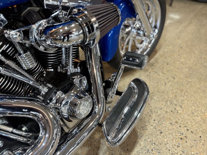 2008 Harley-davidson FLSTF FAT BOY Blue