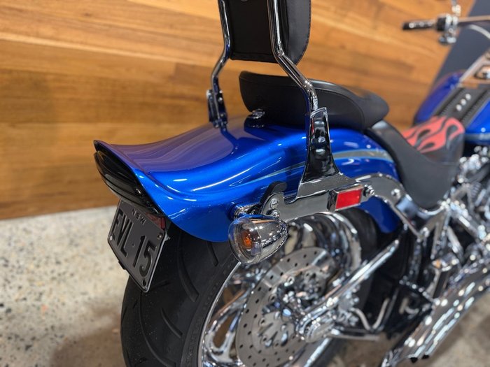 2008 Harley-davidson FLSTF FAT BOY Blue