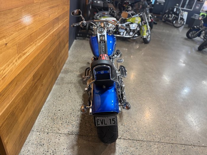 2008 Harley-davidson FLSTF FAT BOY Blue