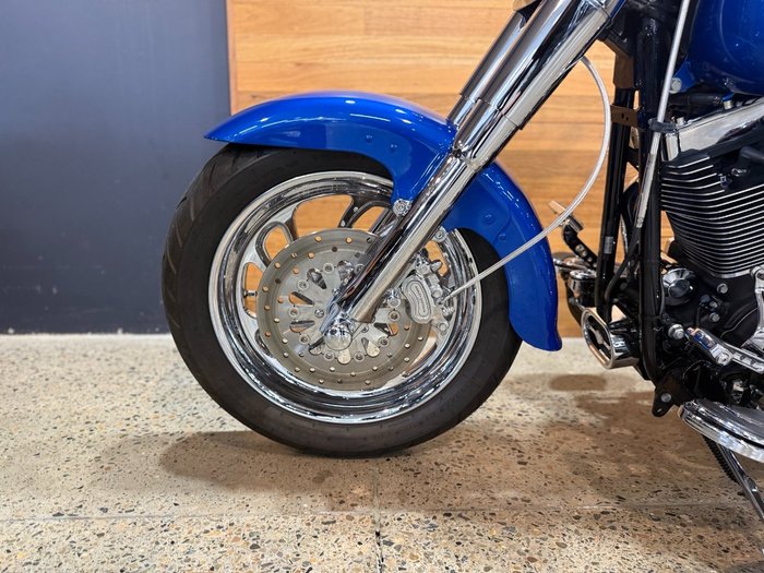2008 Harley-davidson FLSTF FAT BOY Blue