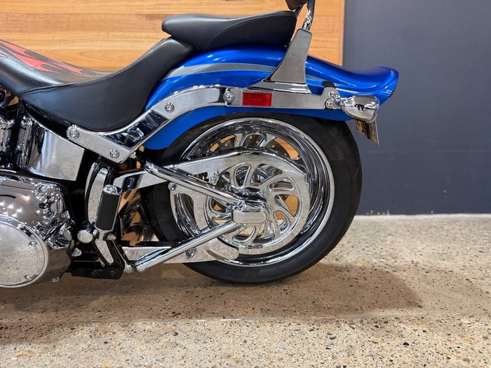 2008 Harley-davidson FLSTF FAT BOY Blue