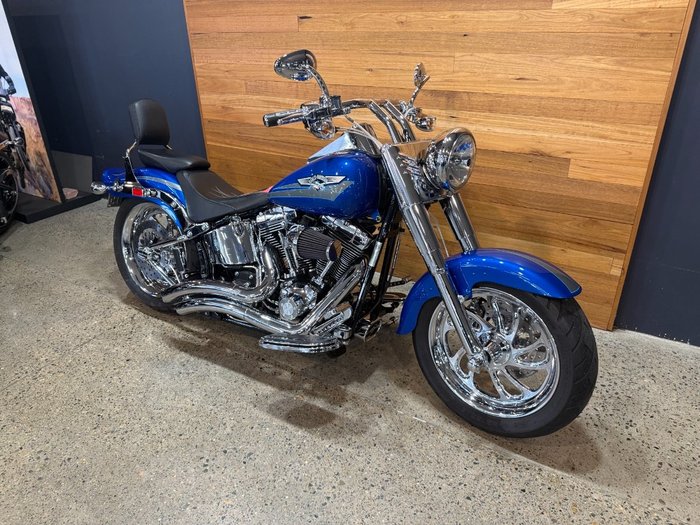 2008 Harley-davidson FLSTF FAT BOY Blue
