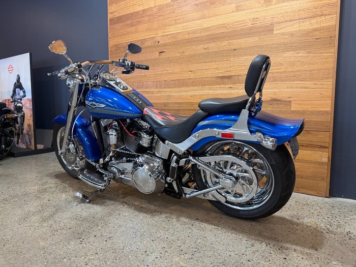 2008 Harley-davidson FLSTF FAT BOY Blue