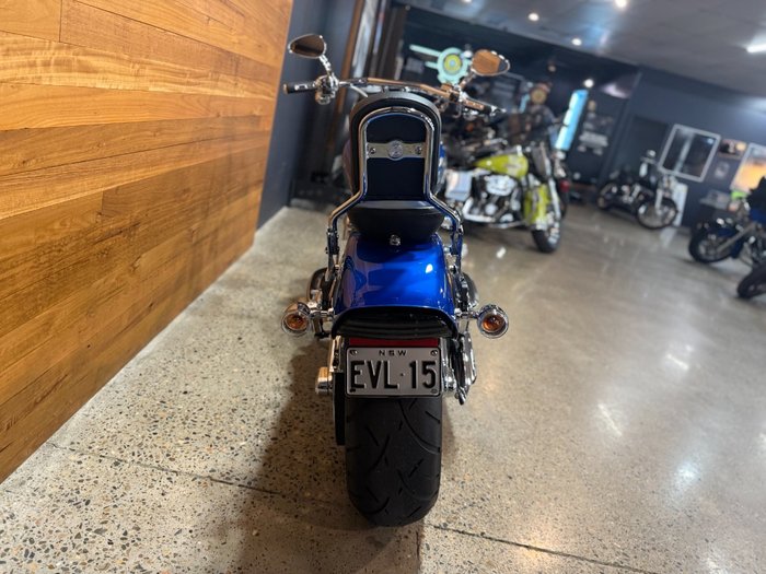 2008 Harley-davidson FLSTF FAT BOY Blue