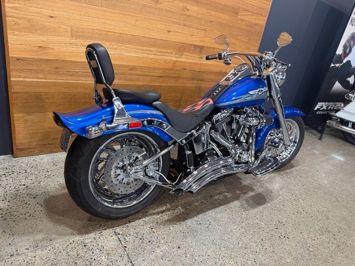 2008 Harley-davidson FLSTF FAT BOY Blue