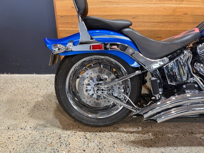 2008 Harley-davidson FLSTF FAT BOY Blue