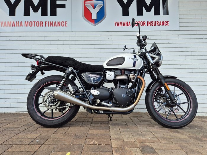 2018 Triumph STREET TWIN WHITE