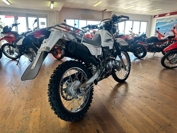 2025 Suzuki DR200SE (TROJAN) White