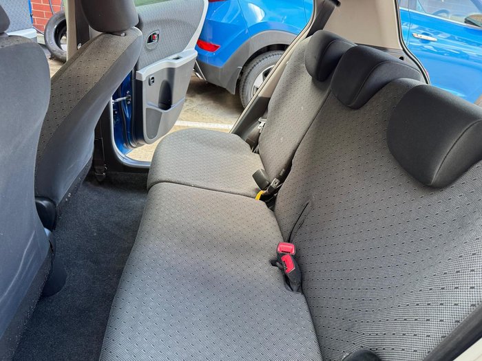 2011 Toyota Yaris YR NCP90R MY11 Carribean Blue