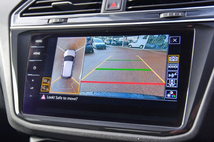 2018 Volkswagen Tiguan Wolfsburg Edition 5N MY19 Four Wheel Drive Deep Black