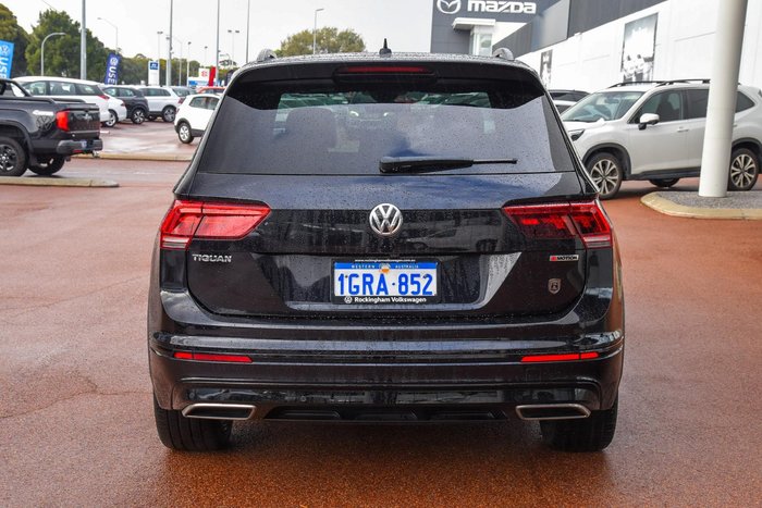 2018 Volkswagen Tiguan Wolfsburg Edition 5N MY19 Four Wheel Drive Deep Black