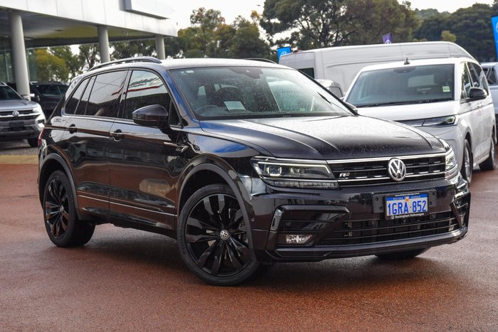 2018 Volkswagen Tiguan Wolfsburg Edition 5N MY19 Four Wheel Drive Deep Black